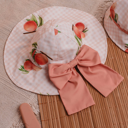 🆕 Cappellino bimba pesche 🍑